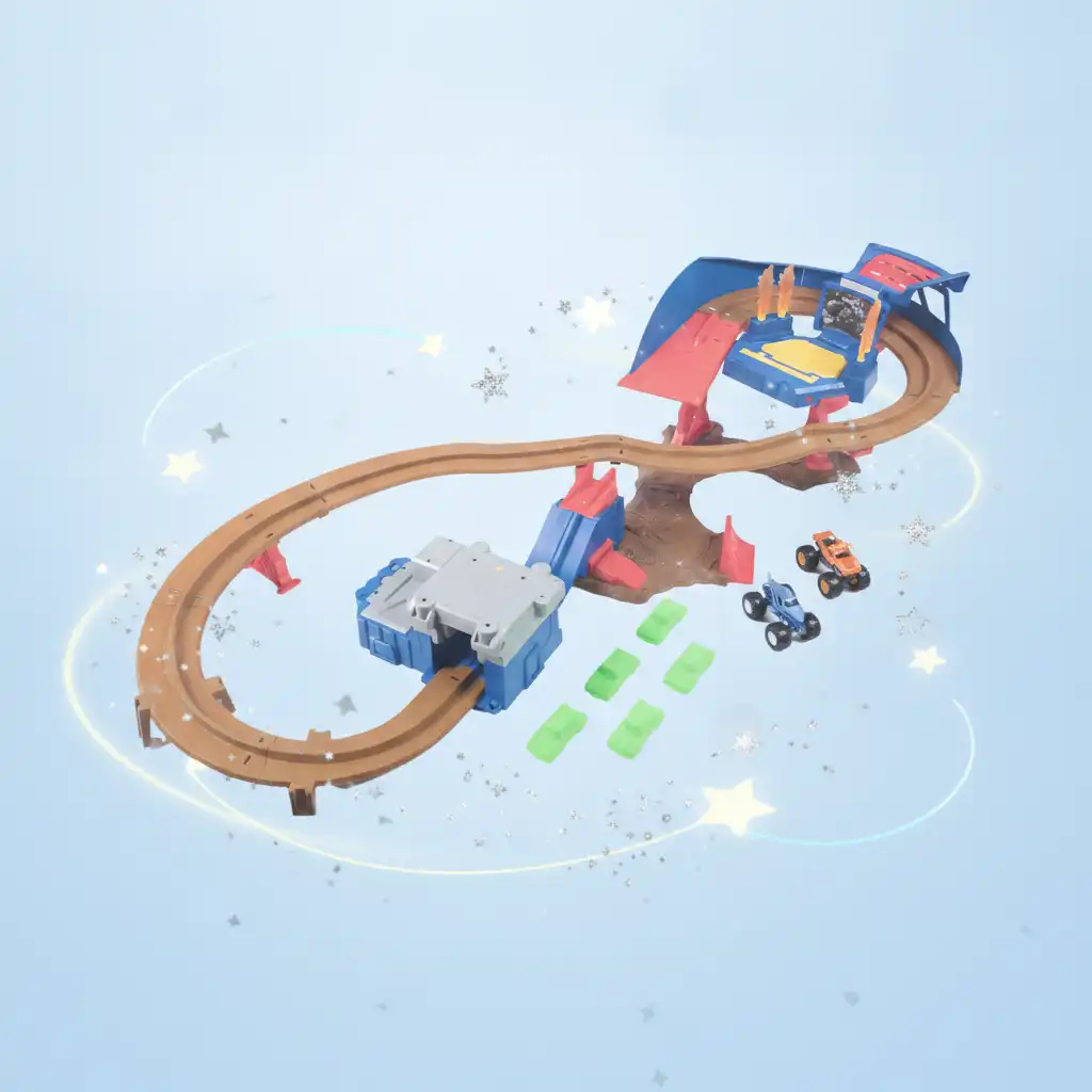 Λεπτομερή Σιδηρουργός φορτηγά El Toro Loco και Megalodon.