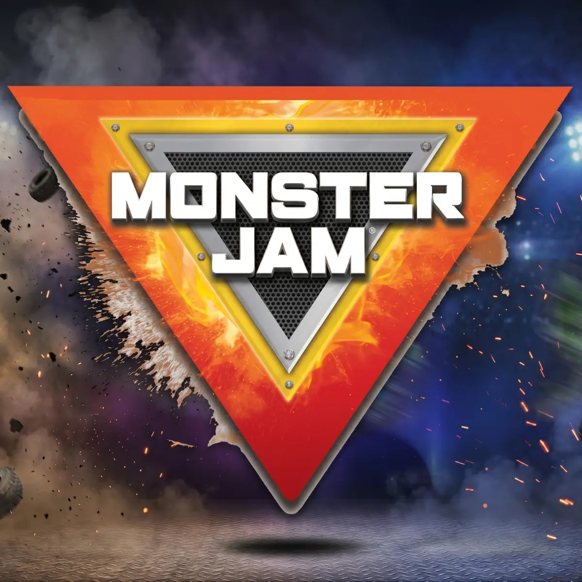 Επίσημο λογότυπο Monster Jam RC monster Truck Hulk 1:24