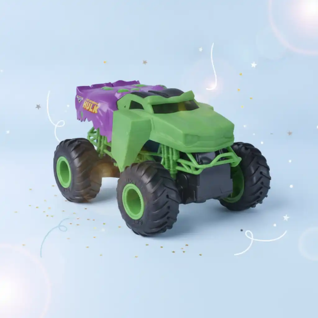 Δημιουργήστε τη δική σας πίστα Monster Jam γεμάτη προκλήσεις.
