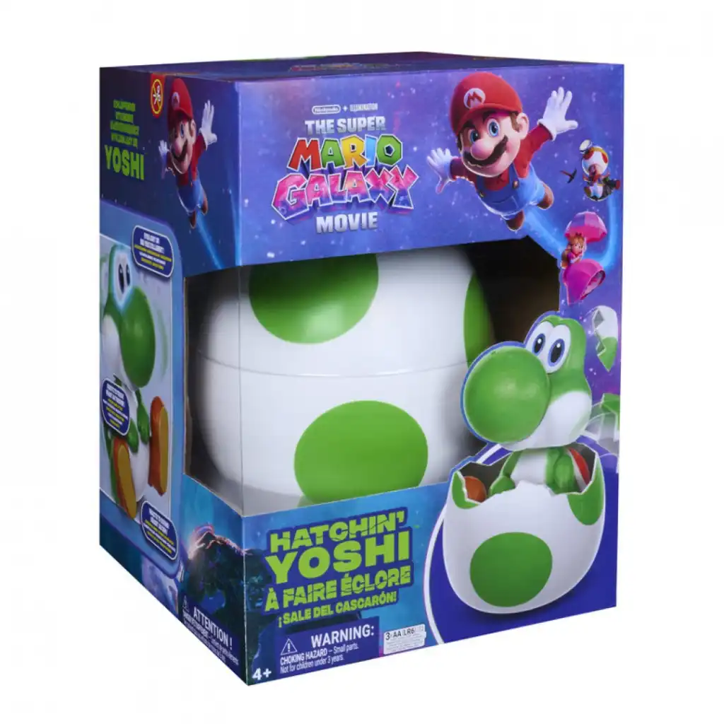 Ζήστε την συγκλονιστική στιγμή που ο Yoshi βγαίνει για πρώτη φορά από το αυγό.