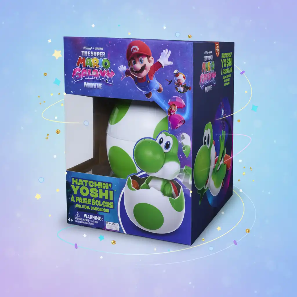 Εκθέστε τον Yoshi σας σε μια στυλάτη βάση από το αυγό.