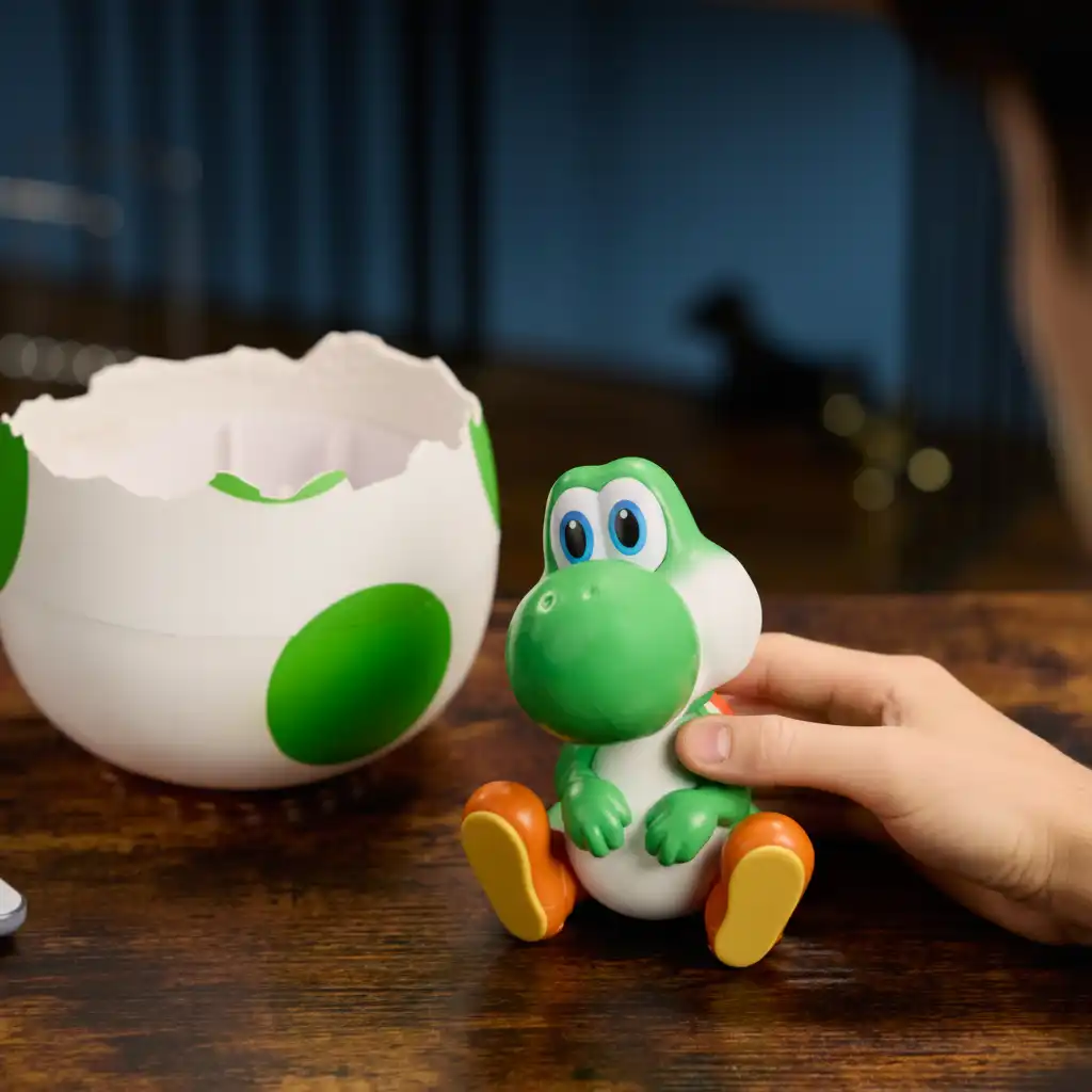 Επικοινωνήστε με τον Yoshi μέσω φωνής και αισθητήρων αφής.